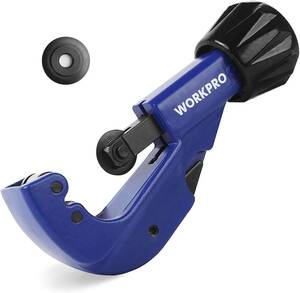 WORKPRO pipe cutter cutting ability 3~32mm zinc alloy body alloy steel blade hardness HRC58 razor 1 sheets built-in chamfer blur -