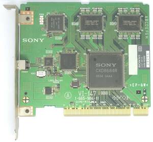 【送料140円/USED】DVBK-W2000 SONY DV静止画キャプチャーボード Windows95/98対応版 PCIバス対応DVキャプチャーボードデスクトップパソコ