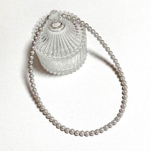 349磁石ネックレス グレーパールネックレス 結婚式 卒業式 卒園式 入学式 送料無料 激安特価 日本製 軽い軽量マグネット留め具