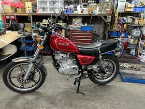 兵庫県尼崎市 SUZUKI GN125H 弾丸マフラー 基本引き取り限定