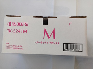 京セラ（KYOCERA)　純正トナー　TK-5241M　マゼンタ