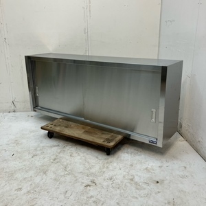  Maruzen hanging cupboard BCS6-1535 used width 1500x depth 350 kitchen [ Mugen . Tokyo Adachi shop ]