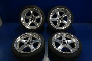 (H)スピードスター SSR AGLE PREMIUM エイグル プレミアム 9J 11J 18インチ アルミ ホイール タイヤ 225/40R18 265/35R18 バリ山 4本セット