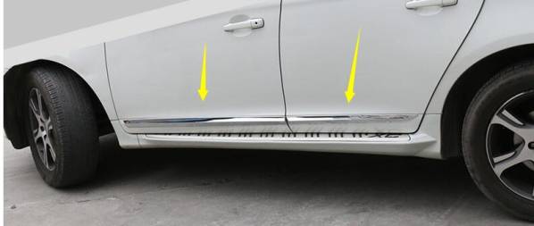 新品 ボルボ XC60 専用ドアロアーガーニッシュ4pセット 激安価