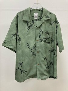 VISVIM ヴィズヴィム 22SS HARMON SHIRT S/S REN GREEN size２半袖 シャツ サイズ２ 中古 TN 1