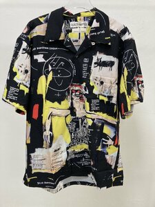 WACKO MARIA ワコマリア Jean-Michel Basquiat HAWAIIAN SHIRTハワイアンシャツ 半袖 シャツ M 中古 TN 1