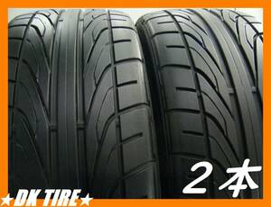 ◆DL DIREZZA DZ101◆ 8-9分山 タイヤ 225/40R18【2本セット】バリ溝★'19製★ゴムok★車検★交換★ダンロップ★225-40-18 88W★画像多数up