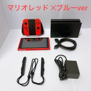 【美品】 Nintendo Switch マリオレッド バッテリー強化型