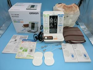 ★オムロン　電気治療器　HV-F9520　新品パッド付　美品