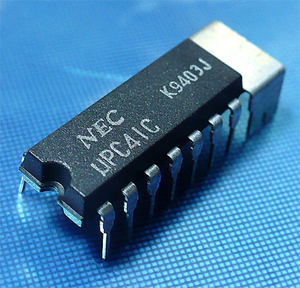 NEC uPC41C (AF プリアンプIC)