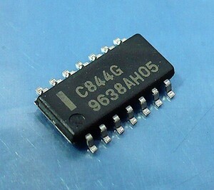 NEC uPC844G2 (オペアンプ/高速・広帯域・4回路) [10個組](f)