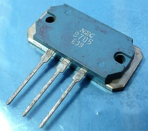 NEC 2SB705 power transistor -140V -10A 120W (b)