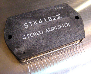 SANYO STK4192II (AF パワーアンプ IC 50W+50W) [D]