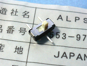 ALPS производства маленький размер скользящий переключатель (P/N:1-553-977-31) [10 штук комплект ](b)