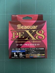 クレハ シーガー PEライン 1.0号 200m巻 ☆新品未使用☆