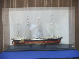 帆船 パミール PAMIR 船体全長 ７６cm 巨大 精密度抜群 プラモデル ケース付き