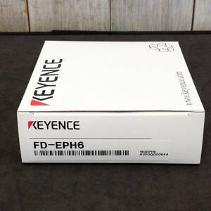 ●【AH-06076】新品未使用品 KEYENCE キーエンス 流量・圧力デュアルセンサ センサヘッド 配管外径 6 FD-EPH6 【レターパックプラス可】