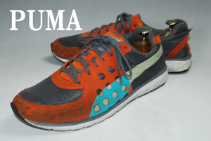 ◆DSC6741◆驚愕の完全売り切り！PUMA◆プーマ/オレンジ/27.5㎝/ロー/口コミ高評価！存在感抜群！王道スニーカー！