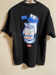 【2024新作】オリオンビール　チャムス　コラボT　XLサイズ　 半袖　 黒 Tシャツ