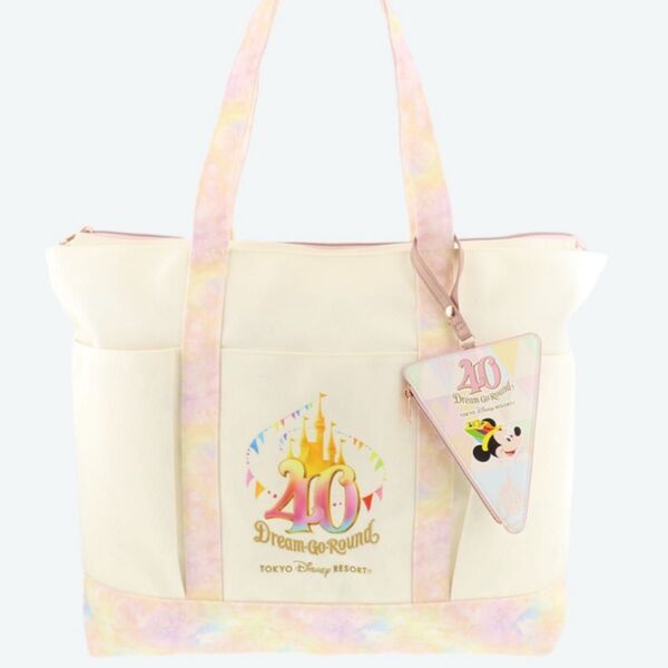 ディズニーランド 40周年 トートバッグ