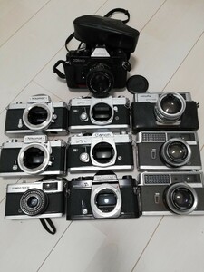 Canon /KONICA/ MINOLTA他 フィルムカメラ10点まとめ