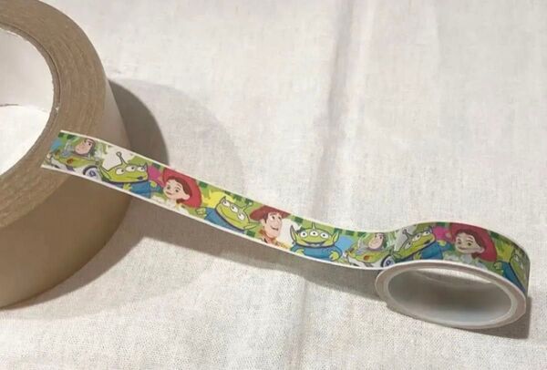 ディズニー Disney トイストーリー カラフル マスキングテープ