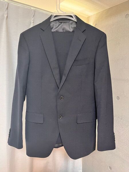 THE SUITS COMPANY スーツ ネイビー パンツ2本付属