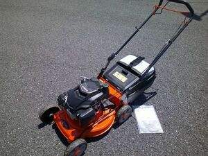 【埼玉県熊谷市引き取り限定】中古 PLOW プラウ 草刈機 芝刈機 刈幅480mm 174cc 自走式エンジン芝刈り機 GC480