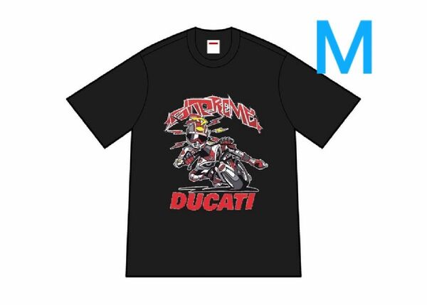 Supreme x Ducati Bike Tee "Black" M