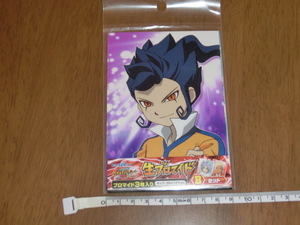  Inazuma eleven GO photograph of a star 3 kind unopened goods . castle capital . another 