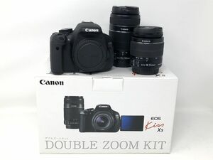 【Canon】キャノン　EOS Kiss X5　ダブルズームキット　KISSX5-WKIT　デジタル一眼レフカメラ【いわき平店】