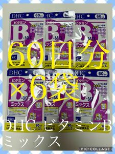 DHC ビタミンBミックス　60日分×6袋　　　　　　　　　　賞味期限　2027.03月