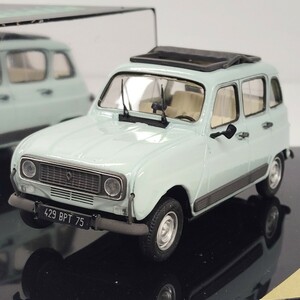 1/43 Renault 4 GTL sunroof canvas top open specification 1978 year Showa era. famous car France Renault cattle Vitesse 1 jpy ~ 1 jpy 060419