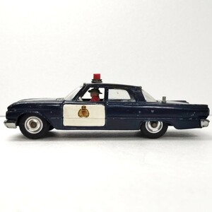 当時物 Dinky toys フォード フェアレーン パトカー 警察 ディンキー Ford Fairlane Cop car Police car V8 アメ車 ビンテージ 1円 060812