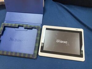 セール 即決1円 Benesse☆ベネッセ ◇ チャレンジパッド 本体＆ケース付き /タブレット/アンドロイド/android◇通電動作確認済み