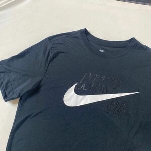 セール 即決1円 ナイキ NIKE SB 　Lサイズ　 半袖Tシャツ　 Tシャツ　 半袖　 NIKE　 ロゴTシャツ　 黒