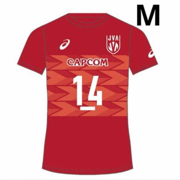 男子　バレーボール　日本代表　龍神NIPPON 2024 公式 応援 Tシャツ　14 石川祐希 選手　Mサイズ　ユニフォーム