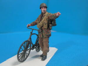 1/35 Tamiya military miniature series No.333 England army empty .. bicycle set. empty ..B. final product 