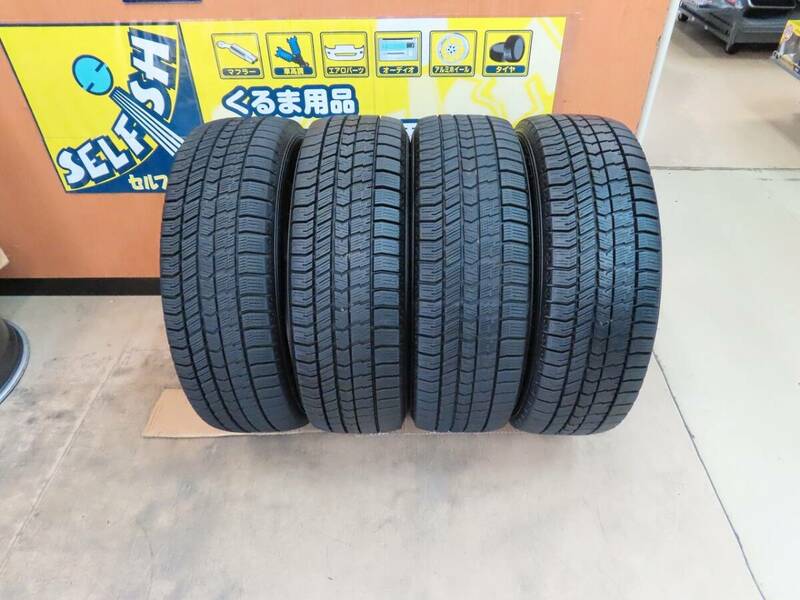 ☆送料無料 グッドイヤー アイス ナビ 8 195/65R15 スタッドレス タイヤ 15インチ 2023年製 4本 中古品 GOODYEAR ICE NAVI 8 STUDLESS☆