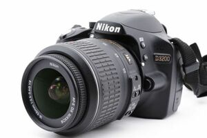 【動作好調】 Nikon ニコン D3200 レンズキット デジタル一眼カメラ 手ぶれ補正 #1566