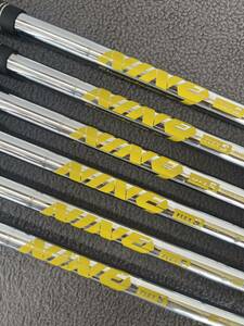 ★中古シャフトのみ　Shimadagolf K’s-NINE スチールシャフト6本セット【S】