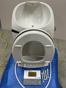 2020 год производства Lixil душ туалет 5820 модель DWT-MM85 "теплый" белый ( уборная есть )