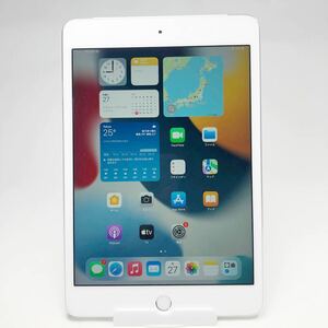 【2170】送料無料☆Apple☆iPad mini第4世代　Wi-Fi+Cellular 32GB☆シルバー☆利用制限○☆SIMフリー