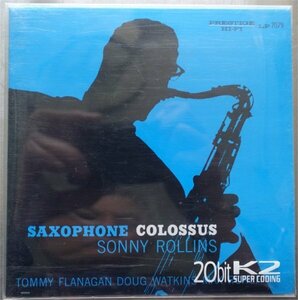 Sonny Rollins Saxophone Colossus 1CD日本盤紙ジャケ