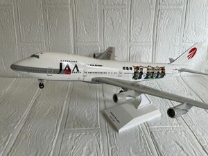 【ジャンク品】 1/200 B747-200 日本アジア航空 JAAプラモデル 模型 ホーガン JA8128