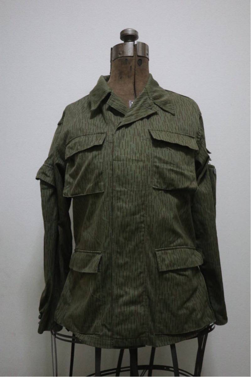 sam 1533 東ドイツ軍 レインドロップカモジャケット ビンテージ 軍モノ 軍物 ミリタリー 迷彩