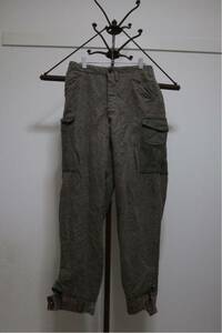 sam 1490 40s Sweden army wool pants secondhand goods army thing army mono military Switzerland army Large size 