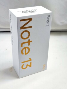 [ new goods unused ]Redmi Note 13 pro/global ROM/12G+256G/ black 