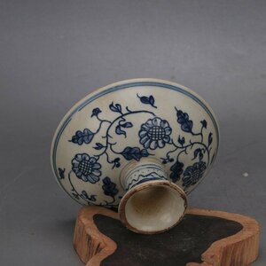 中国磁器 青花 果物皿 工芸品 陶芸 置物 收藏品 磁器 観賞 装飾 中国陶磁 収蔵品 鑑賞　中国美術品 コレクション fgcq065