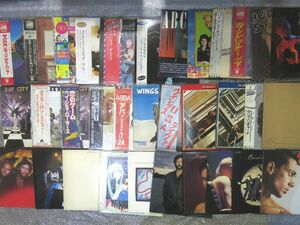 未検品 LP 洋楽 30点以上 まとめ売り WINGS/THE BEATLES/BAY CITY ROLLERS/ELVIS COSTELLO/ROD STEWART/LED ZEPPELIN 他 レコード 1197mk